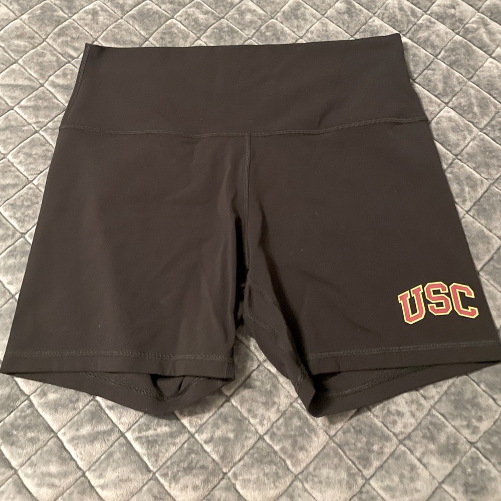 USC Lululemon Align shorts